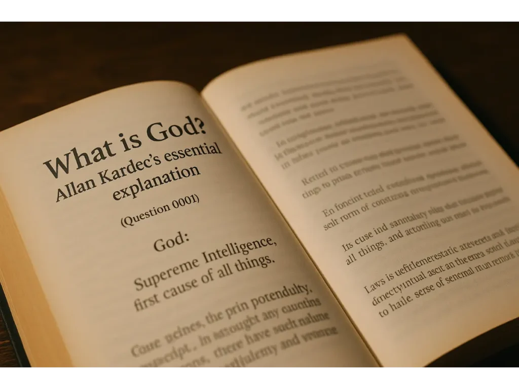 What is God according to Allan Kardec? The Essential Explanation